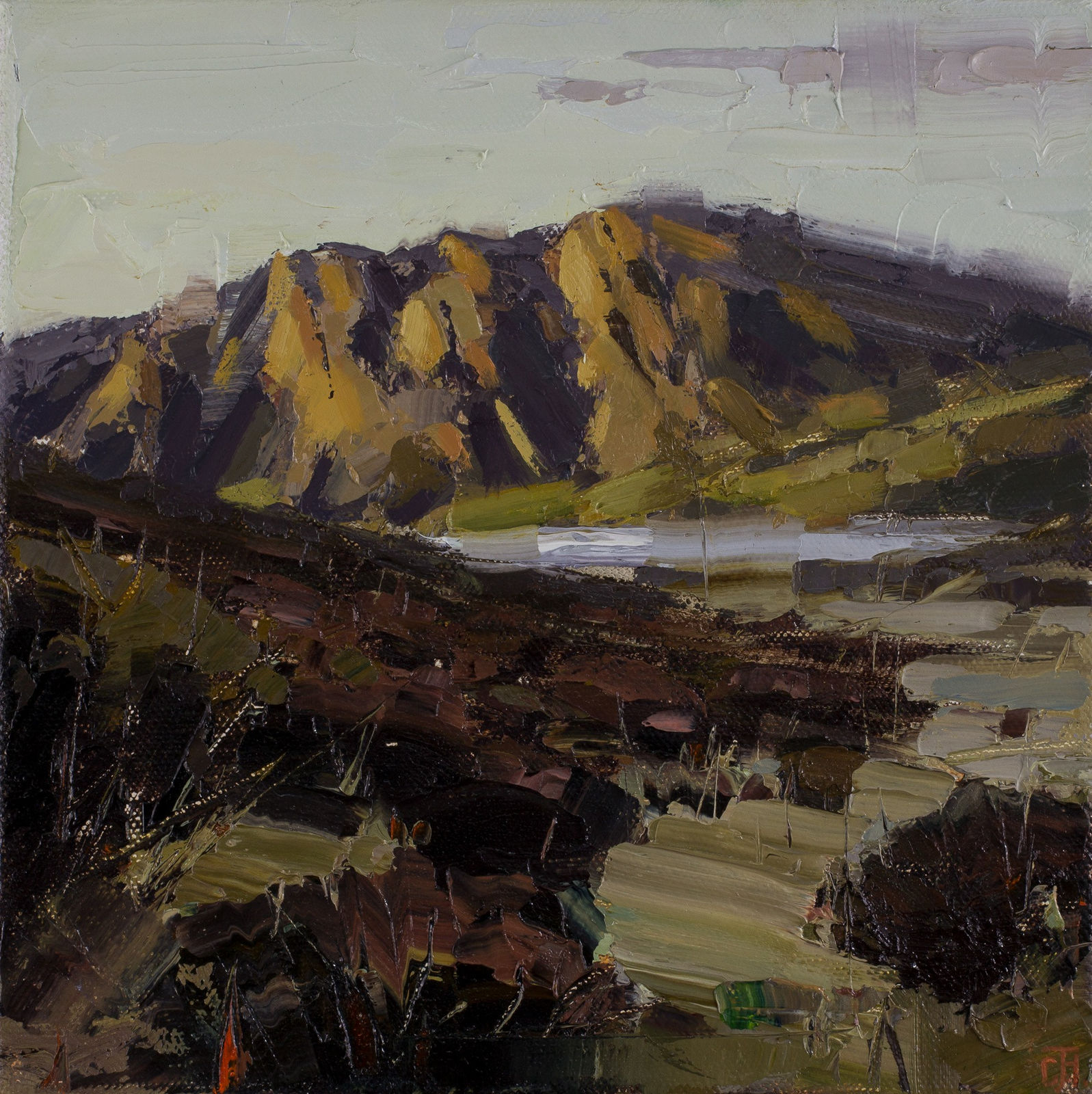 Clifford How, The Days Final Act (Study), 2022