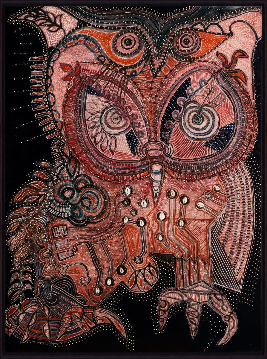 Joshua Yeldham, Diviner Owl, 2021