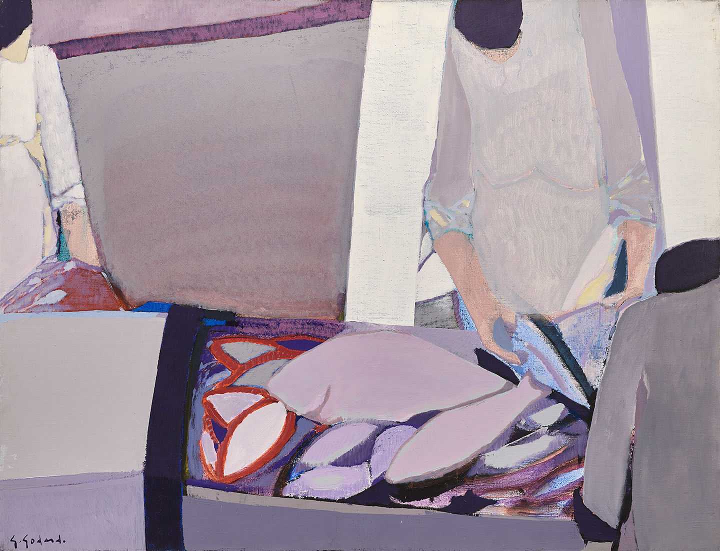 Gabriel GODARD, Marchandes de poissons, 1976