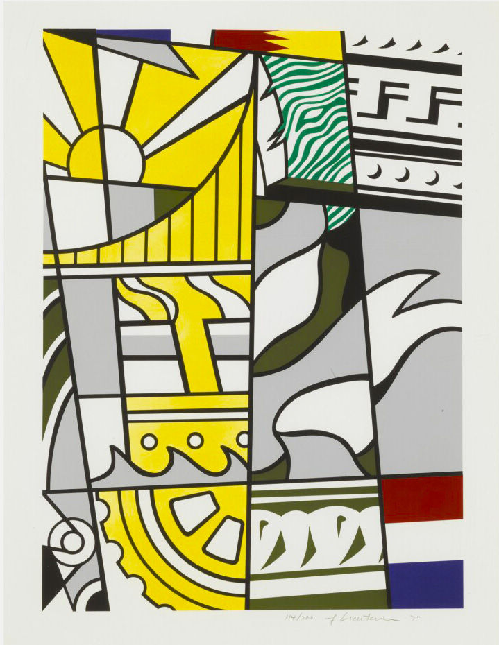 Roy Lichtenstein, 'Bicentennial Print', 1975