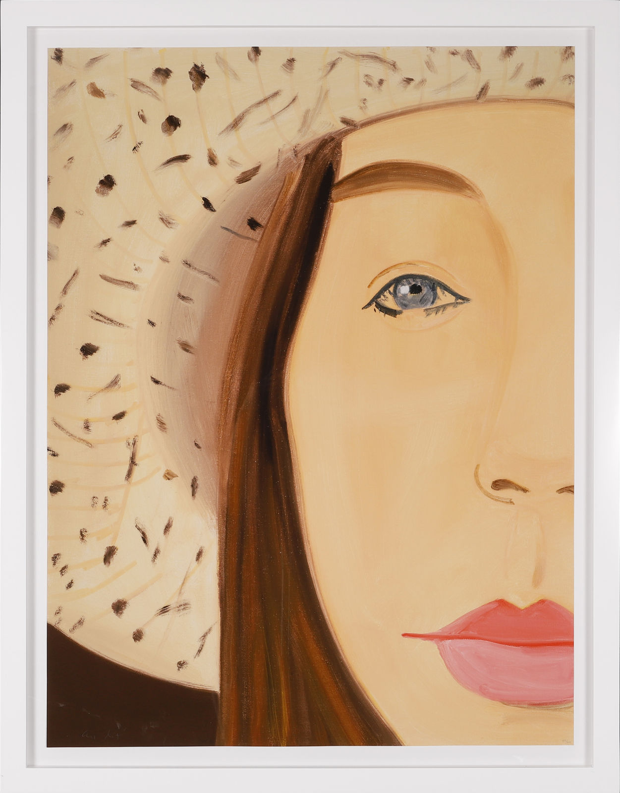 Alex Katz, 'Straw Hat 2' Archival Print, 2022