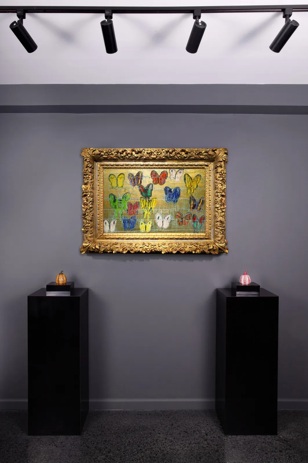 Hunt Slonem, 'Flying into Love' Unique Painting, 2023