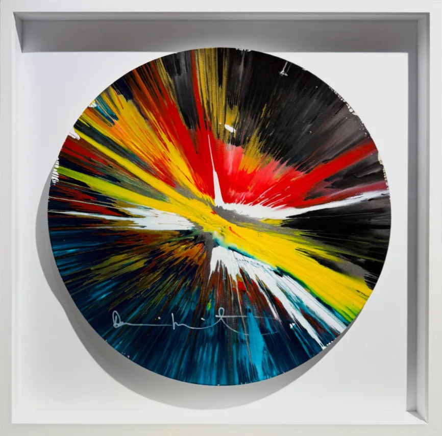 Damien Hirst, 'Circle Spin' (Yellow, Red, Black), 2009