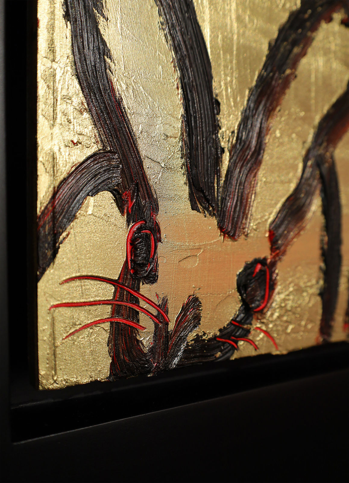 Hunt Slonem, 'Pair' Unique Painting, 2023