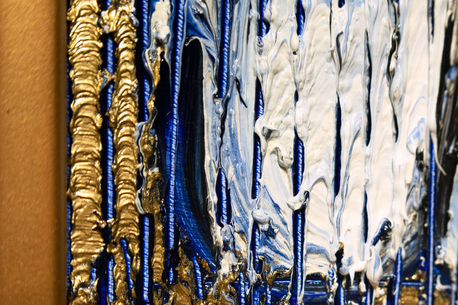 Hunt Slonem, 'Shimmer 4' Unique Painting, 2024