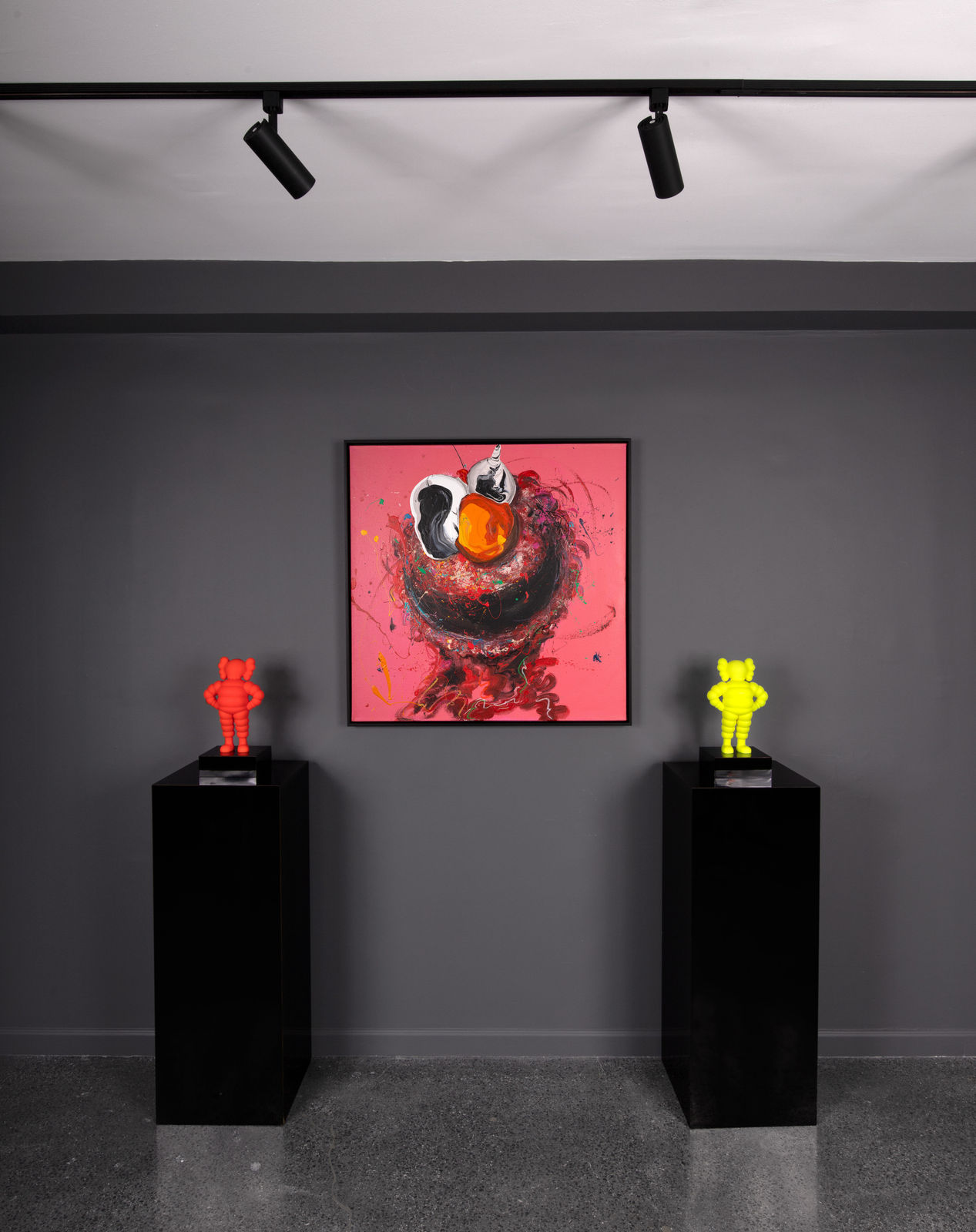Anthony Rondinone, 'Elmo' Unique Acrylic Painting, 2022