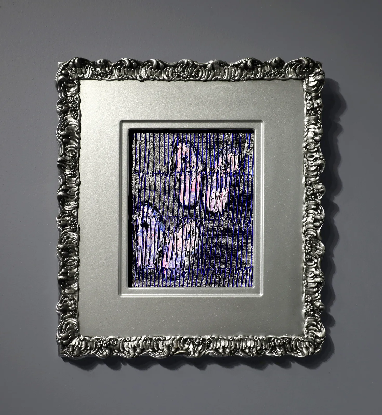 Hunt Slonem, 'Majenta Flight' Unique Painting, 2024