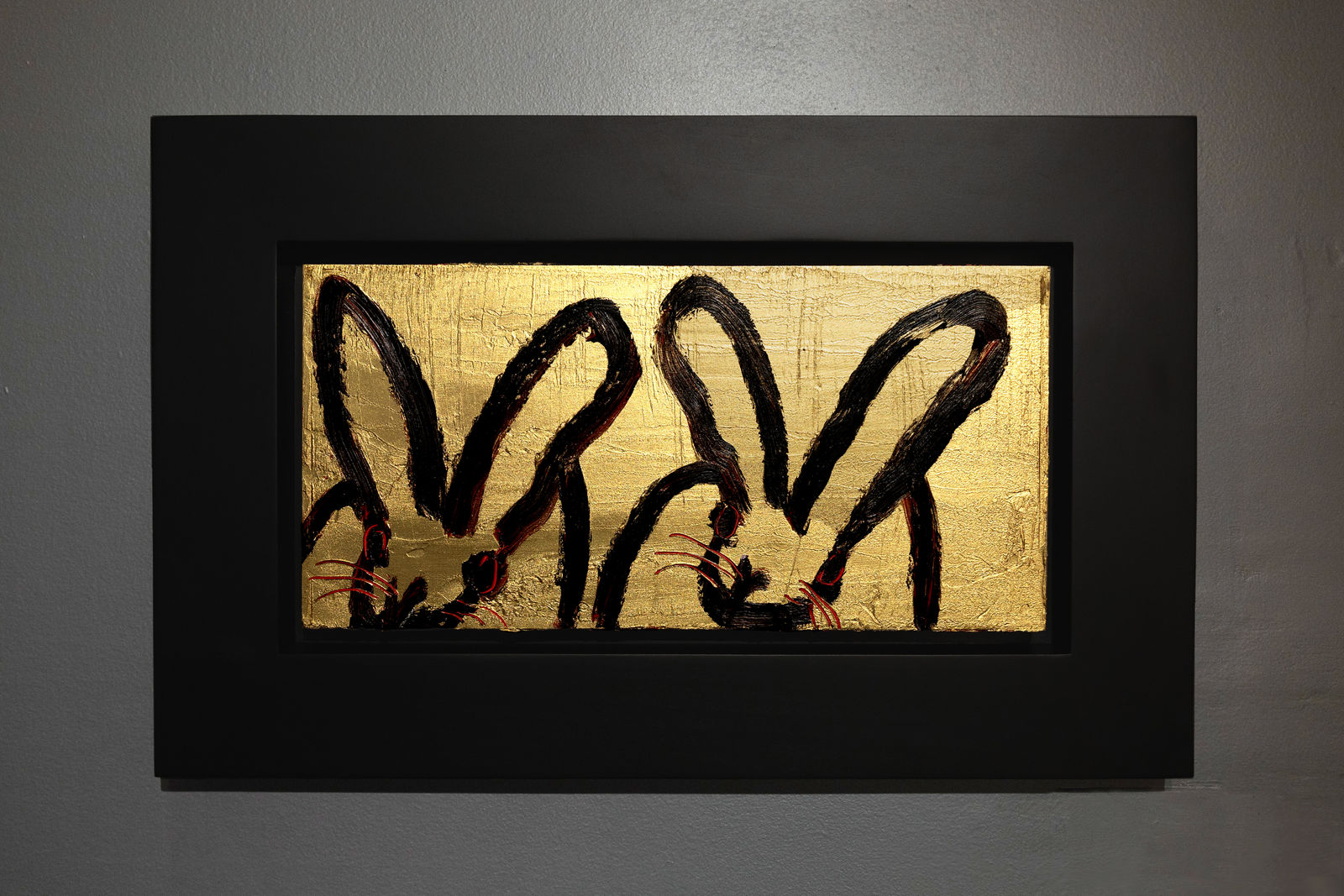 Hunt Slonem, 'Pair' Unique Painting, 2023