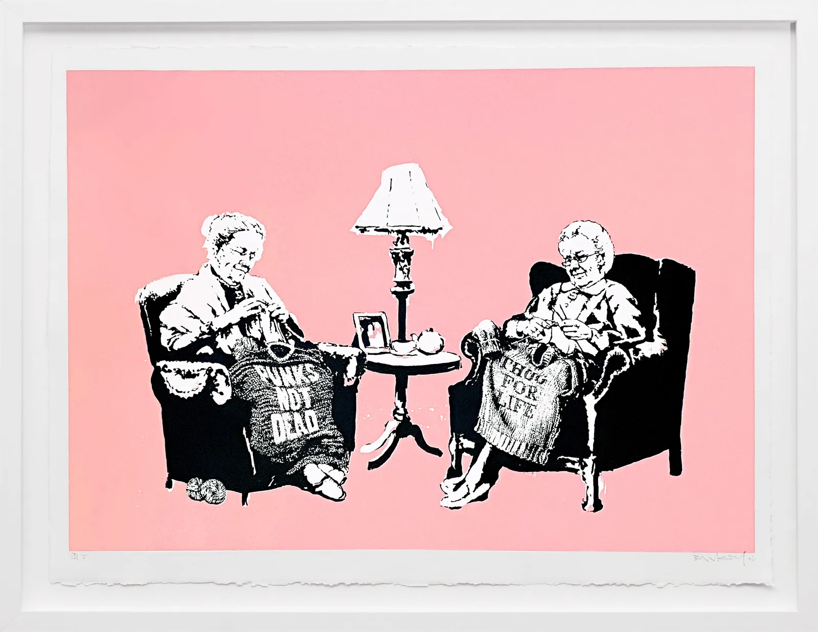 Banksy, 'Grannies', 2006