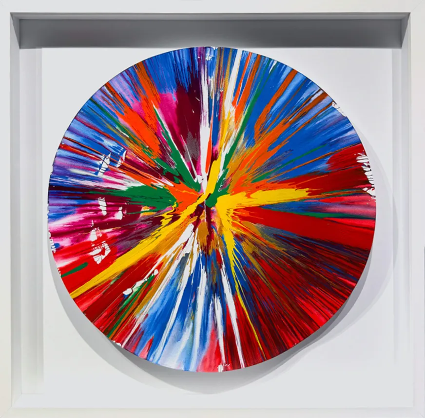 Damien Hirst, 'Circle Spin' (Blue, Red, Yellow), 2009