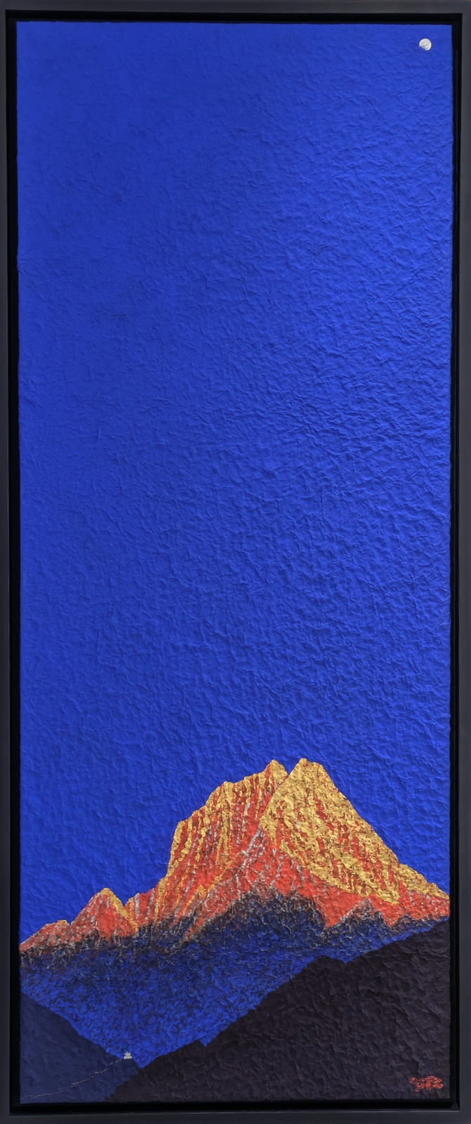 Chanmo KANG, Méditation- l'Amour de la lumière 11, Thamserku, 2021