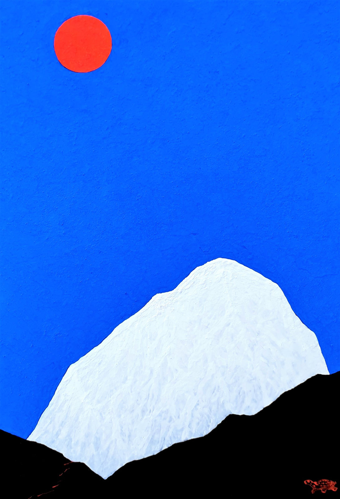 Chanmo KANG, Méditation- l'Amour de la lumière 1, 2019