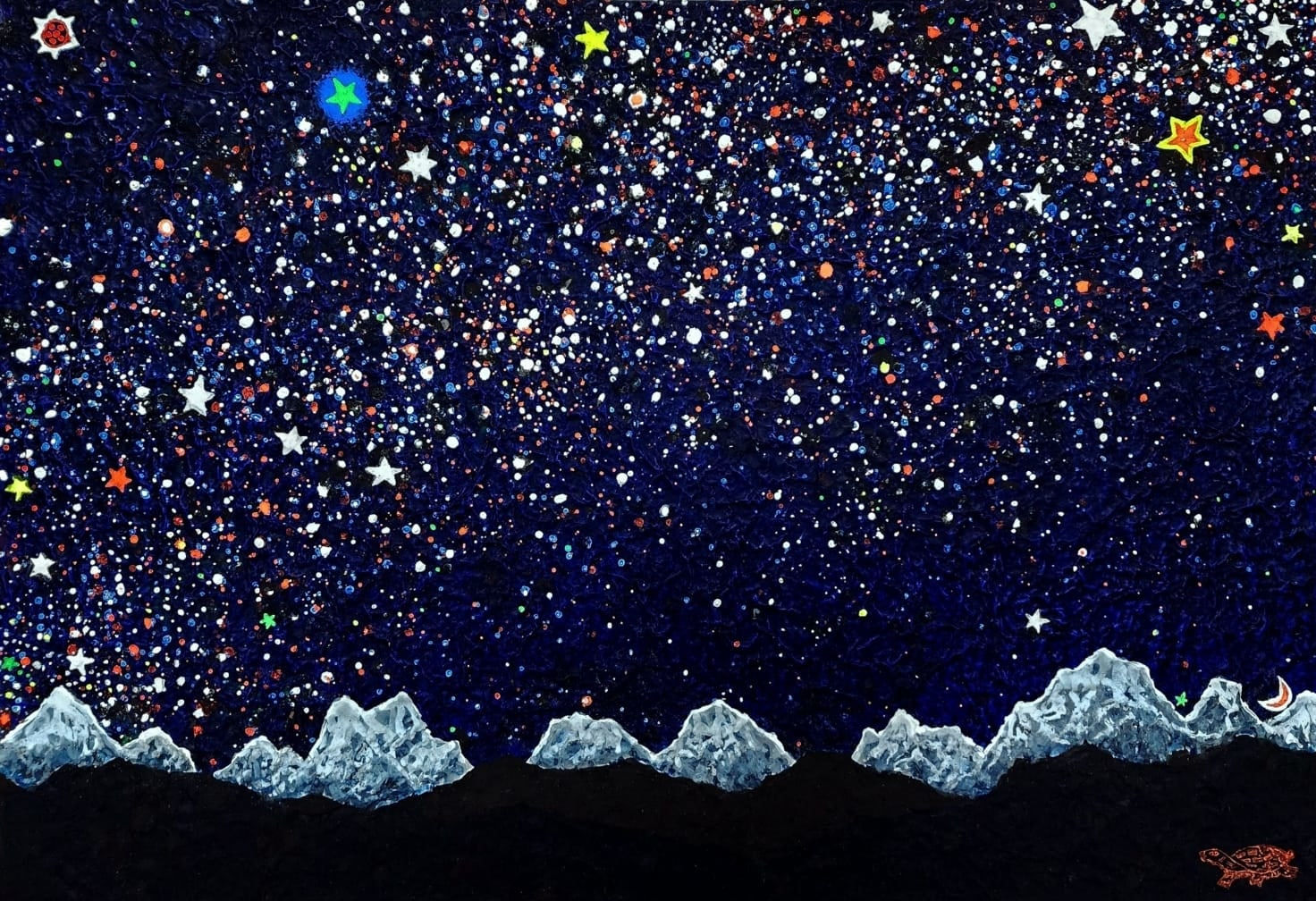 Chanmo KANG, Méditation- l'Amour de la lumière 8, Everest, 2015