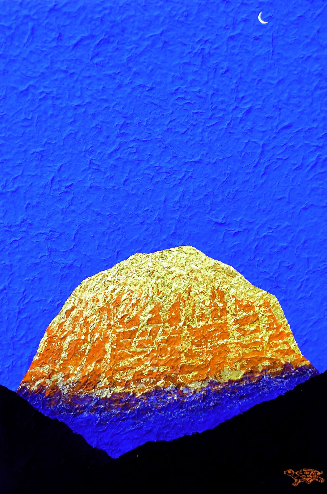 Chanmo KANG, Méditation- l'Amour de la lumière 4, Kailash, 2021