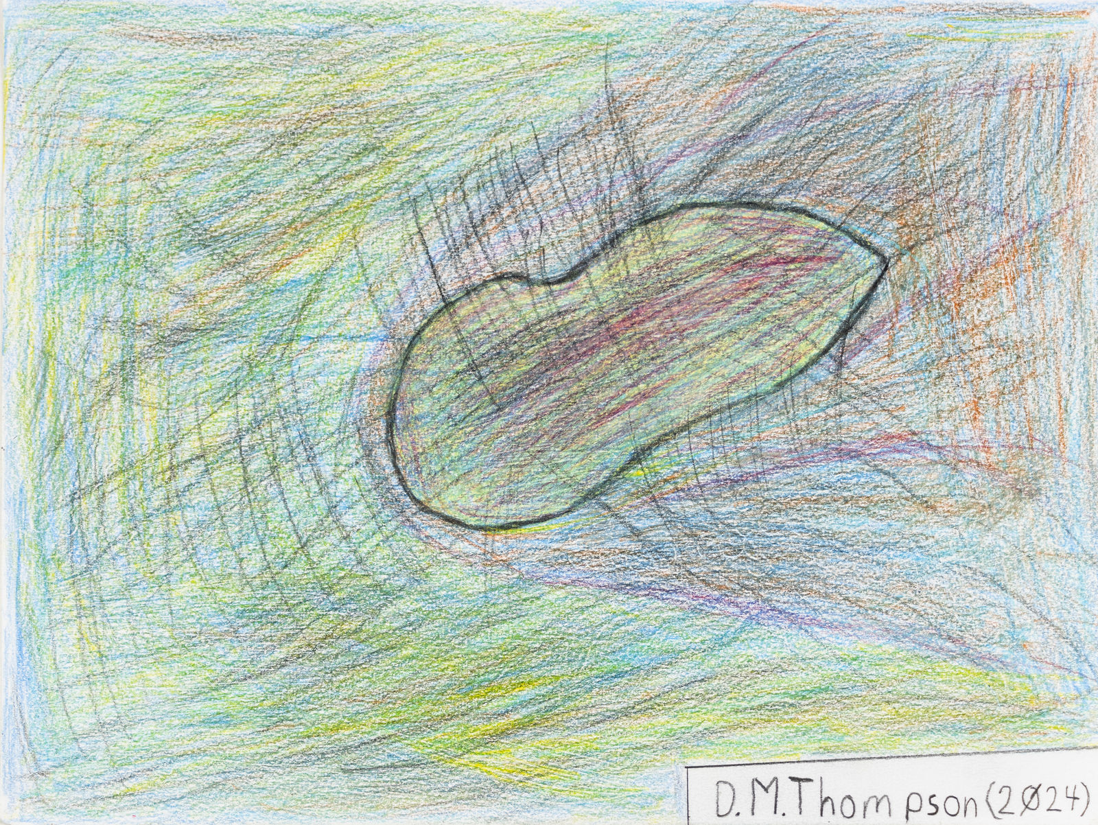 Dave Thompson, Arrokoth Burning in the Sky, 2024