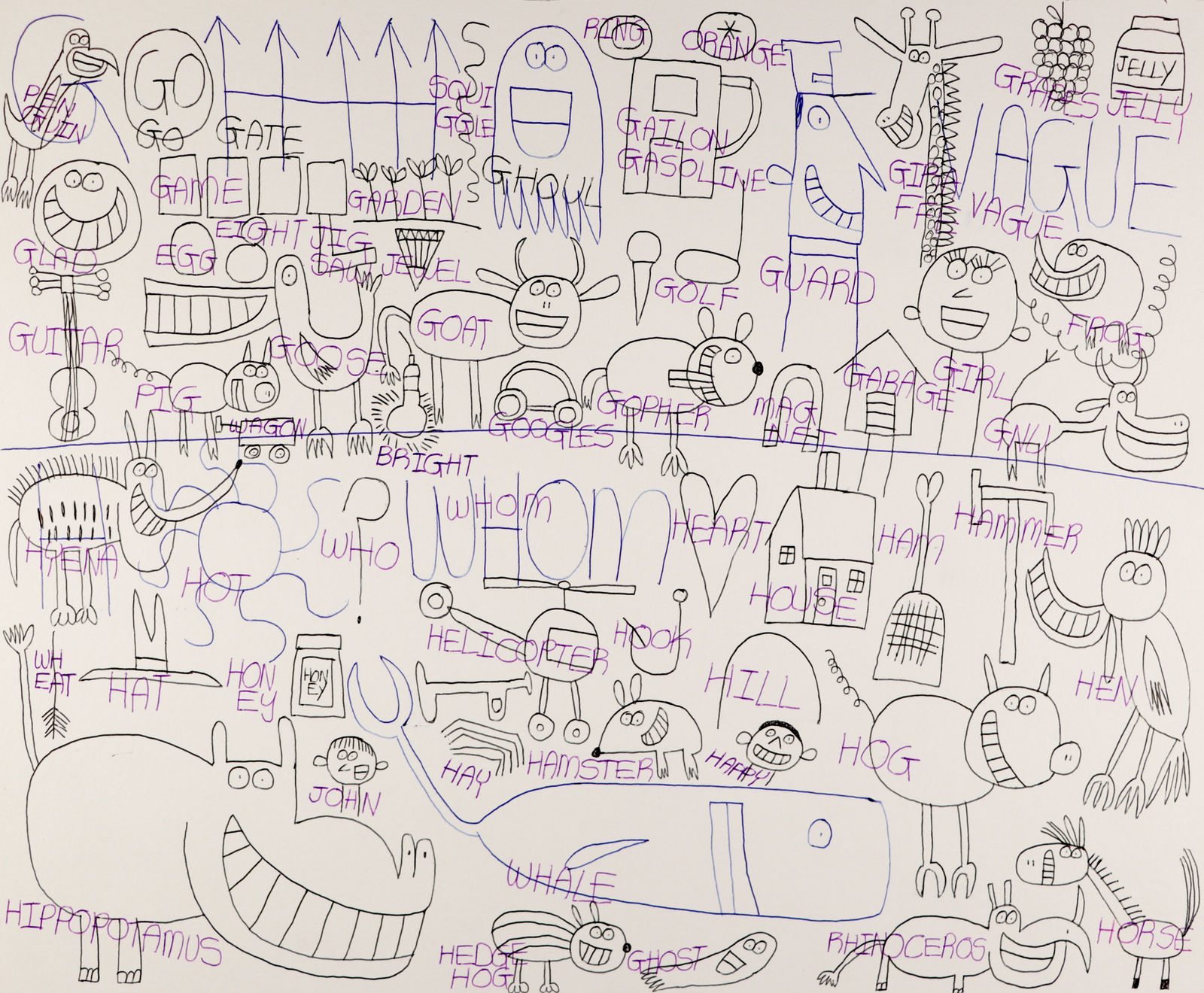 Alex Scott, The G's, n.d.