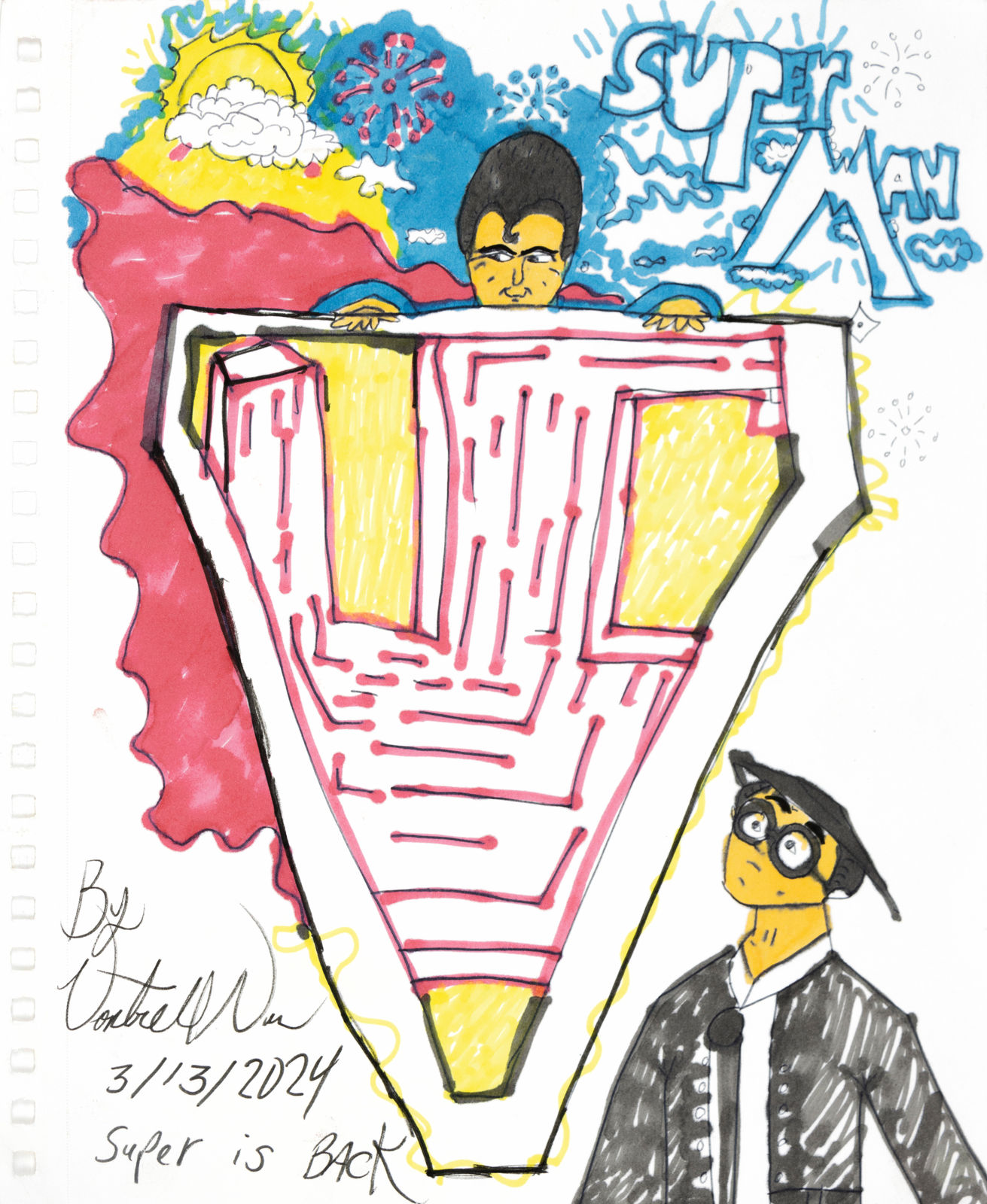 Vontrell Nunn, Super is Back, 2024