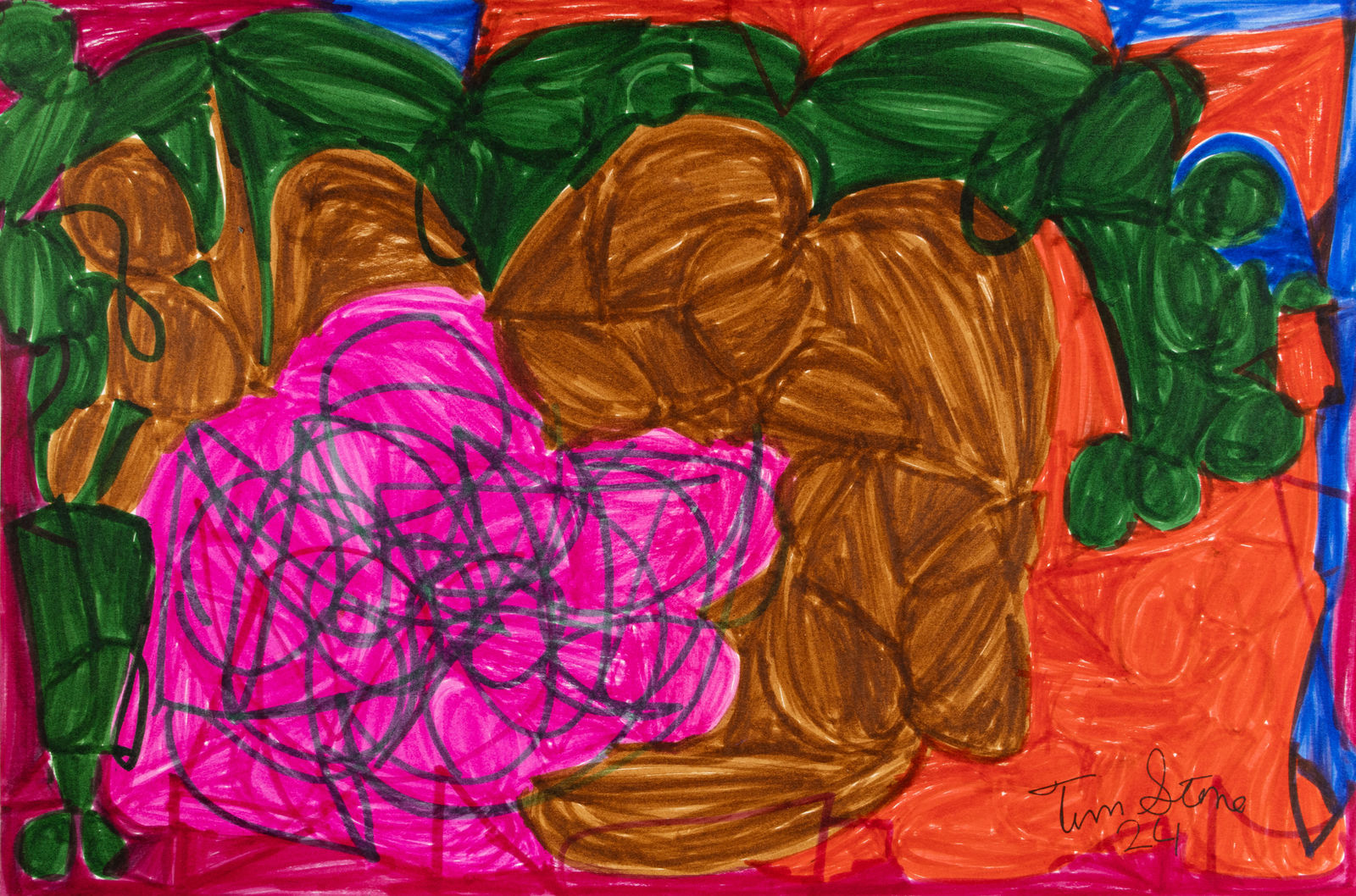 Tim Stone, Happy is Happy, 2024