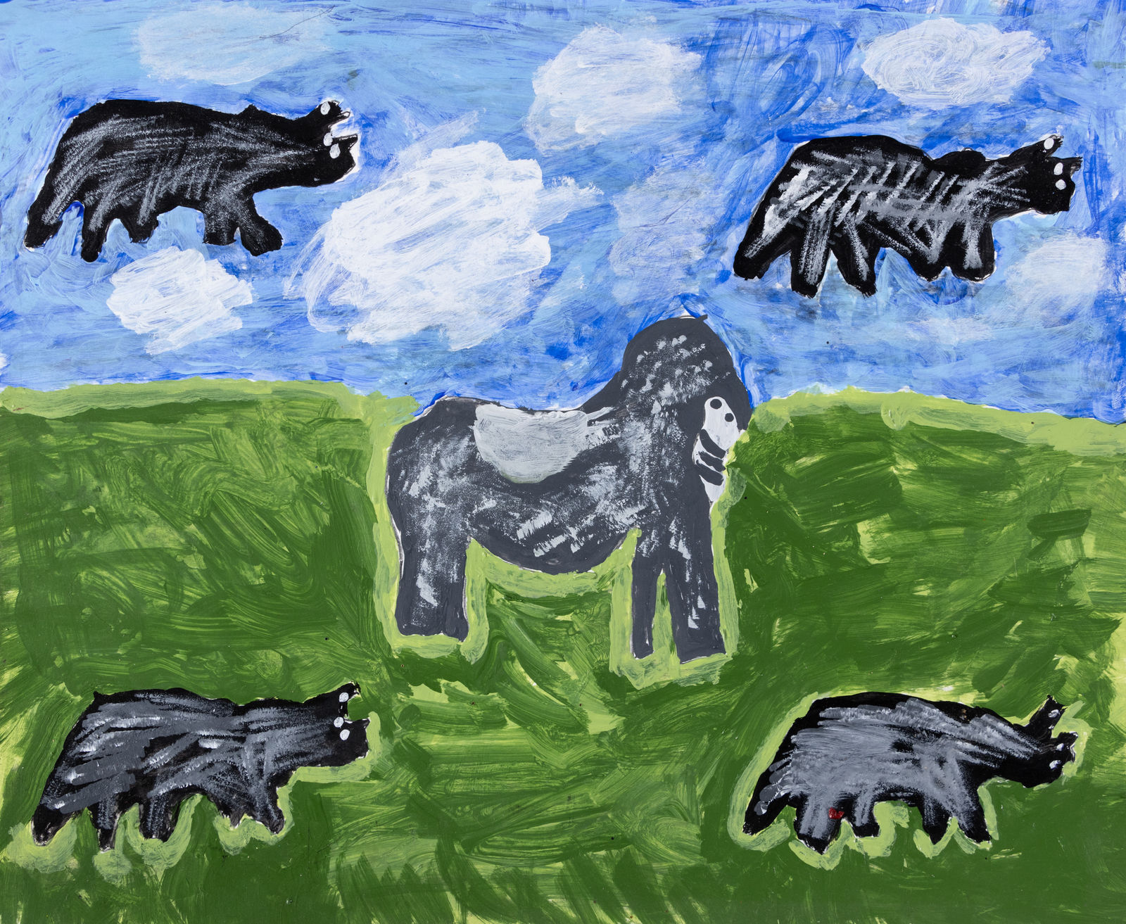 Marcelo Aguilar, Gorilla and Rhino, 2023