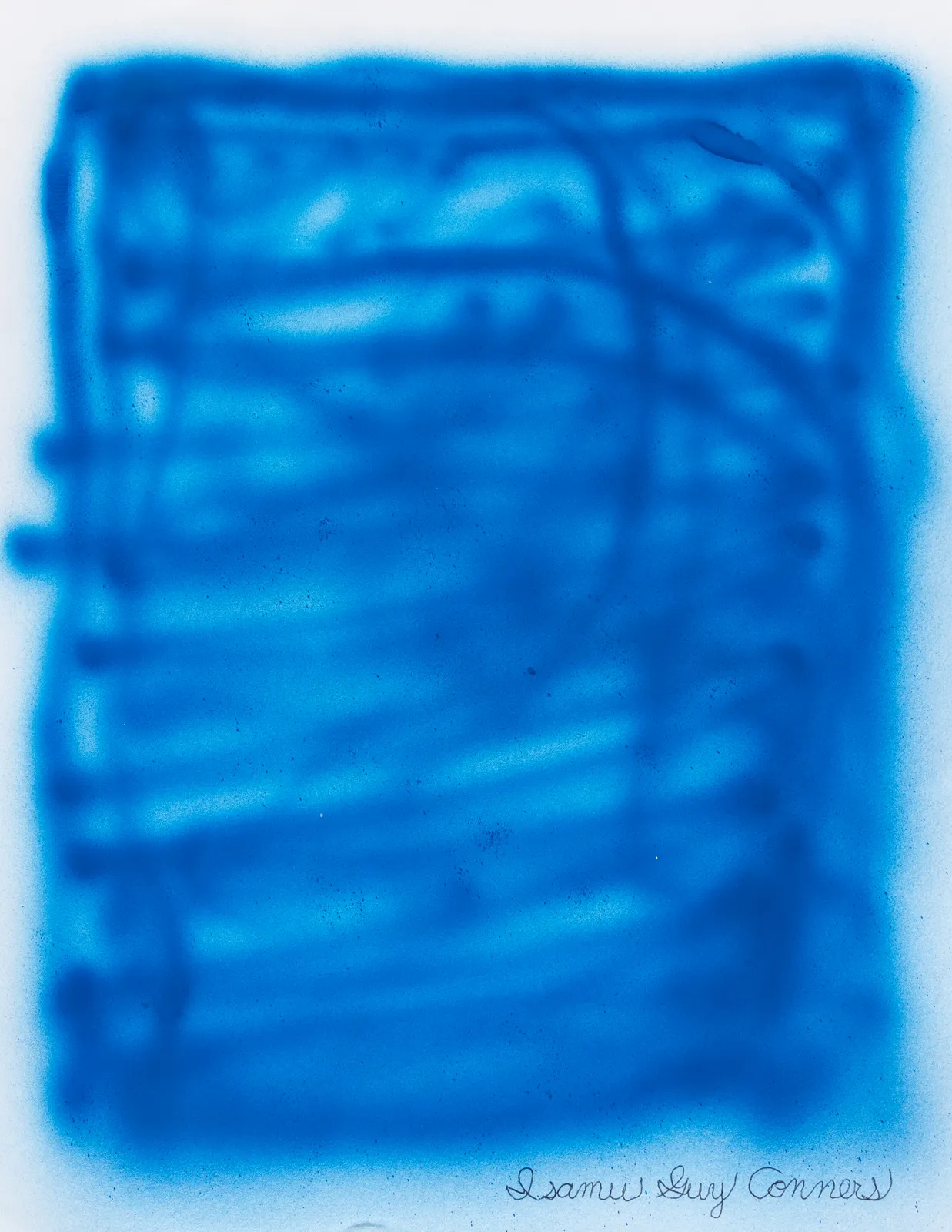 Isamu Guy Conners, Blue Untitled, 2024