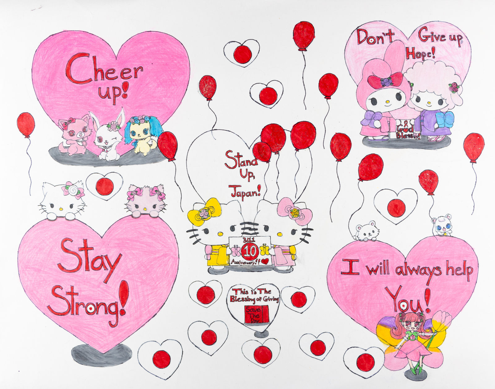 Raina 'Tokyo' Carter, Sanrio: 3/11 Japan's 10th Anniversary, n.d.