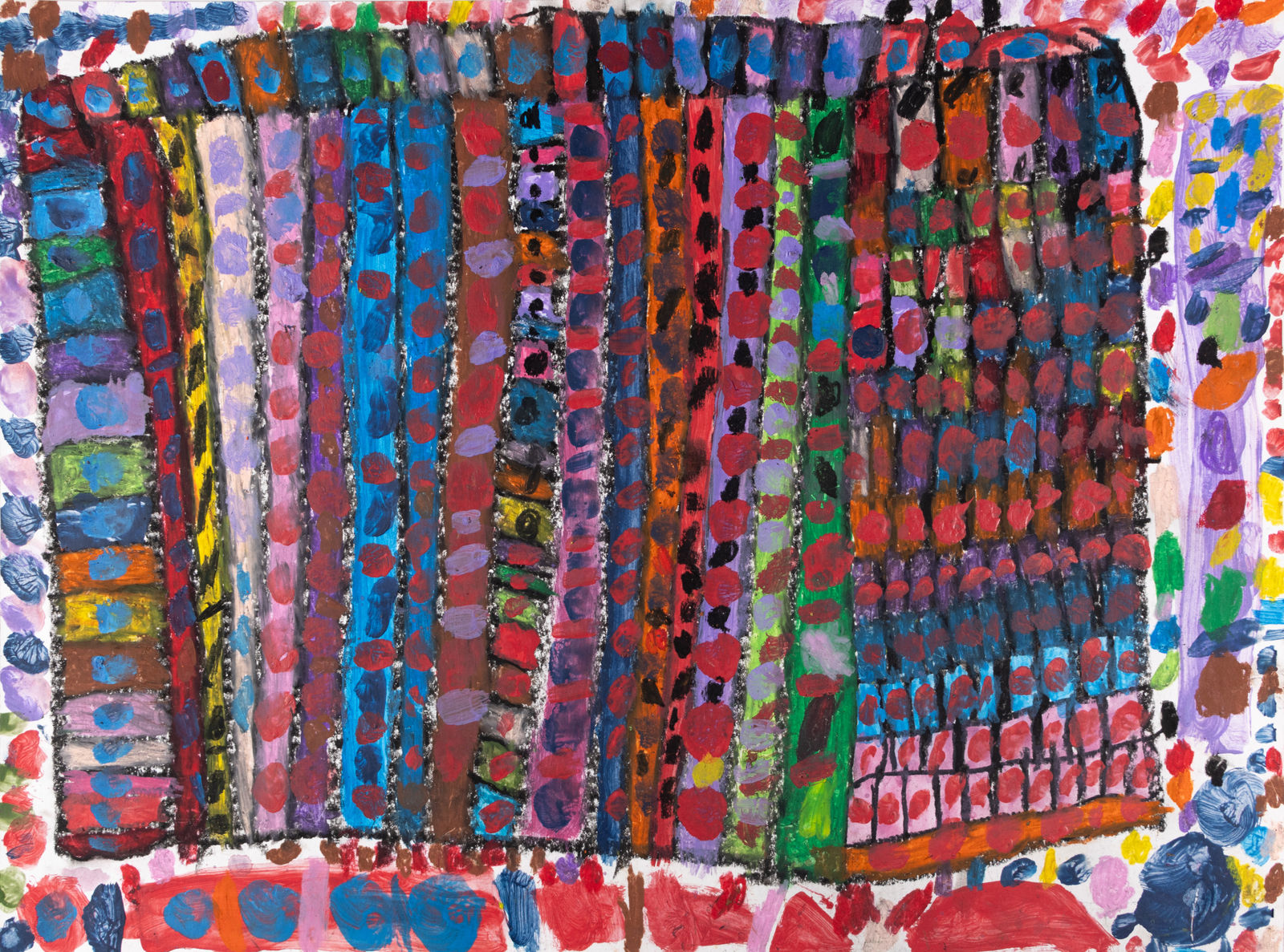 Marcus Imani Kennedy, Couch Mat and Rectangle Spread , 2021