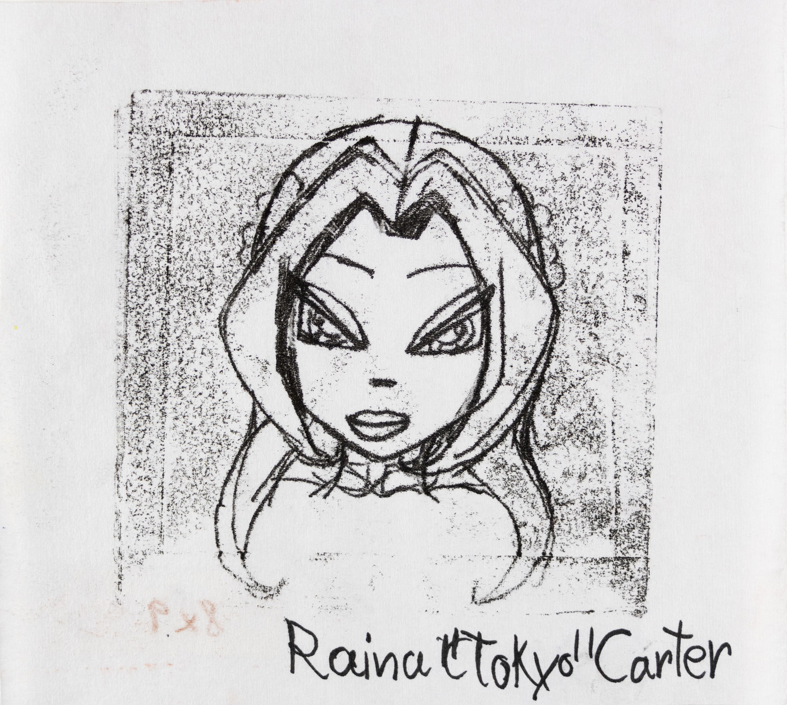 Raina 'Tokyo' Carter, Untitled (Winx Club Print 2) , n.d.