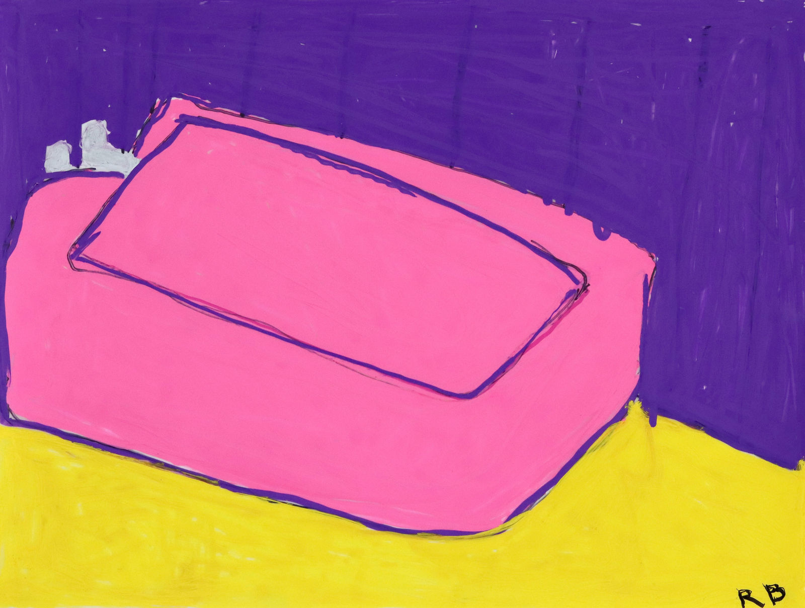 Renata Berdes, Pink Bathtub, 2022