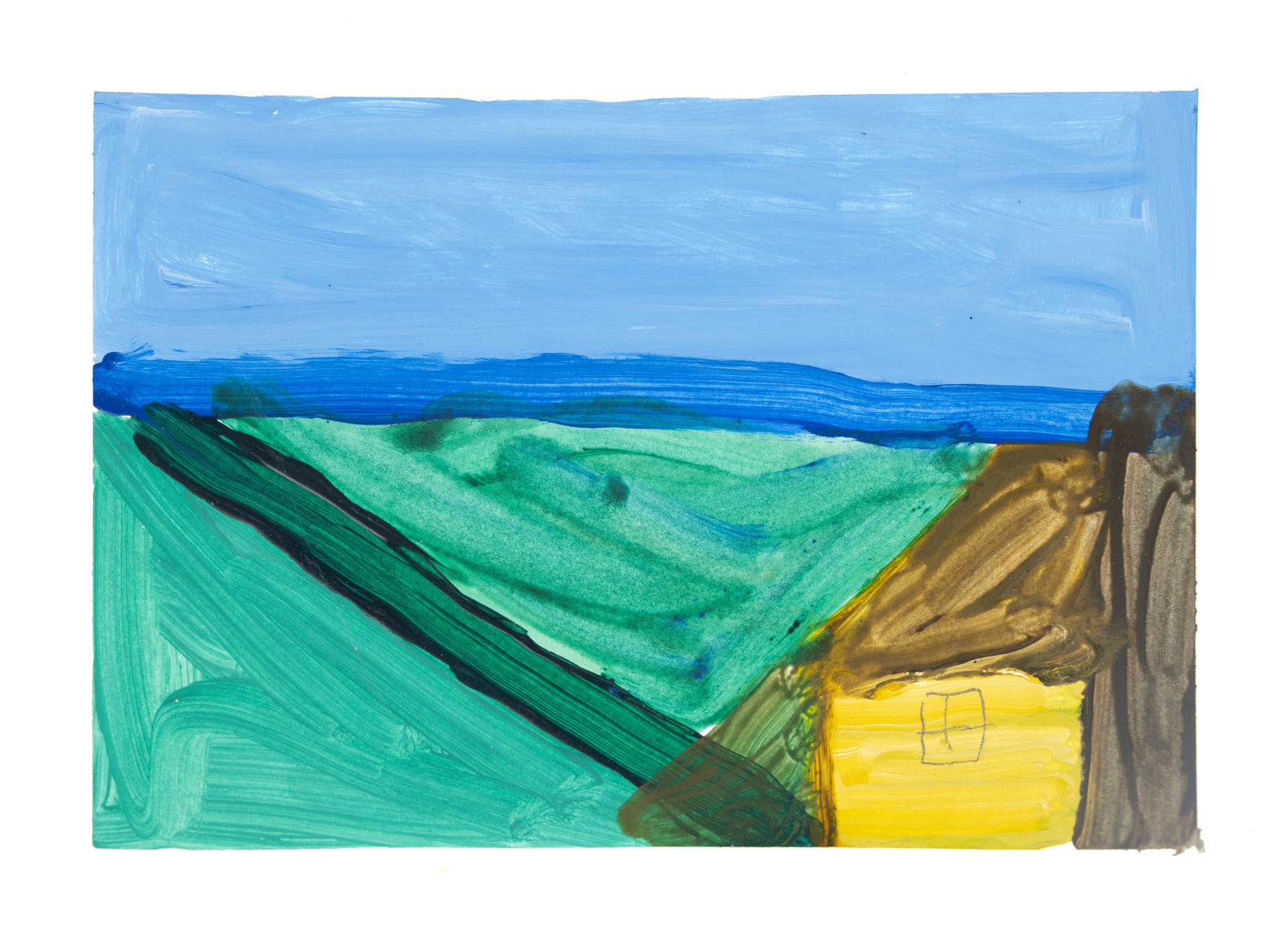 Jack O'Sullivan, House in the Hill, 2022