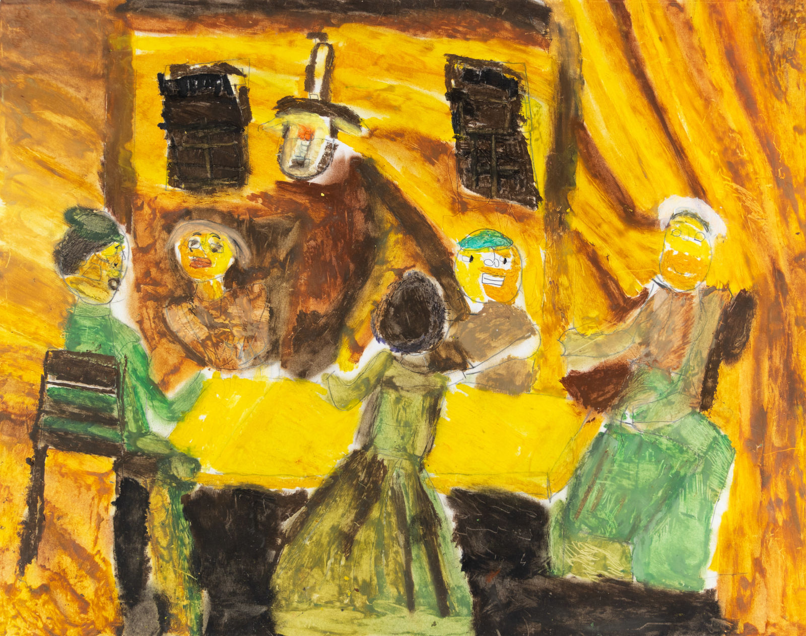 Nik Heusman, The Potato Eaters , 2019