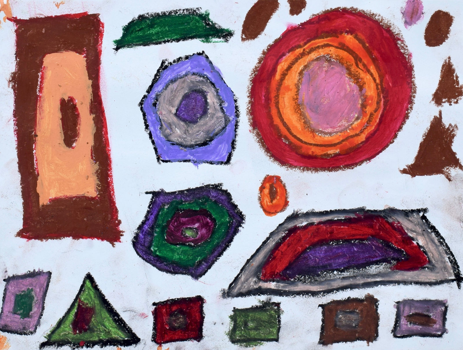 Marcus Imani Kennedy, Shapes Inside Shapes , 2021