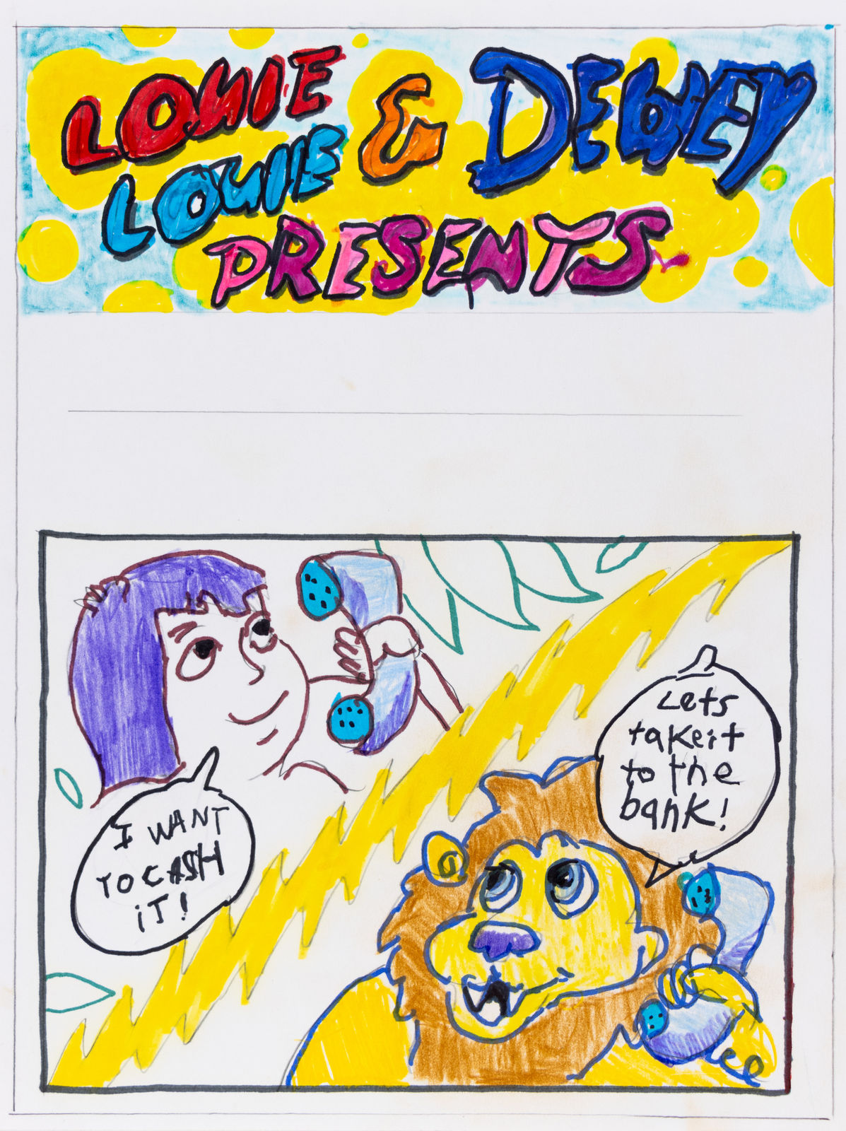 David Krueger with Ben Marcus, Louie Louie & Dewey Presents , n.d.