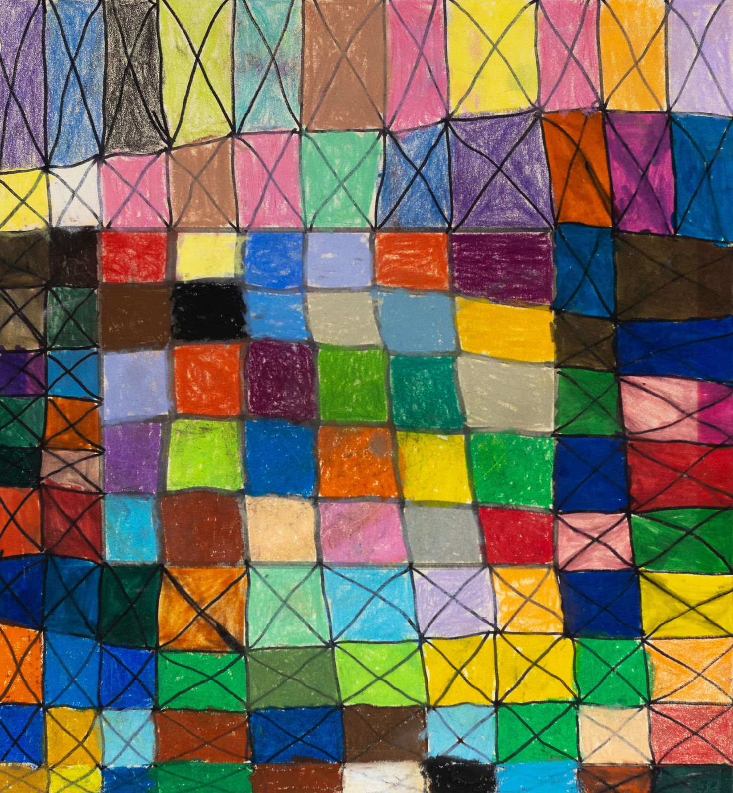 Veronica 'Ronnie' Cuculich, I Always Put All Different Colors , 2008