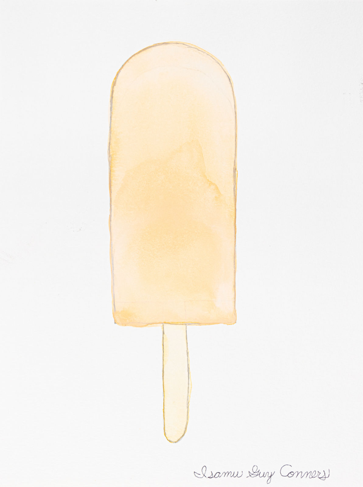 Isamu Guy Conners, Peach Popsicle , 2023