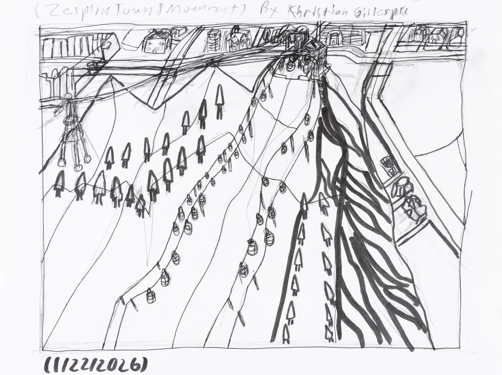 Khristian Gillespie, Zespian Town Mountain, 2026