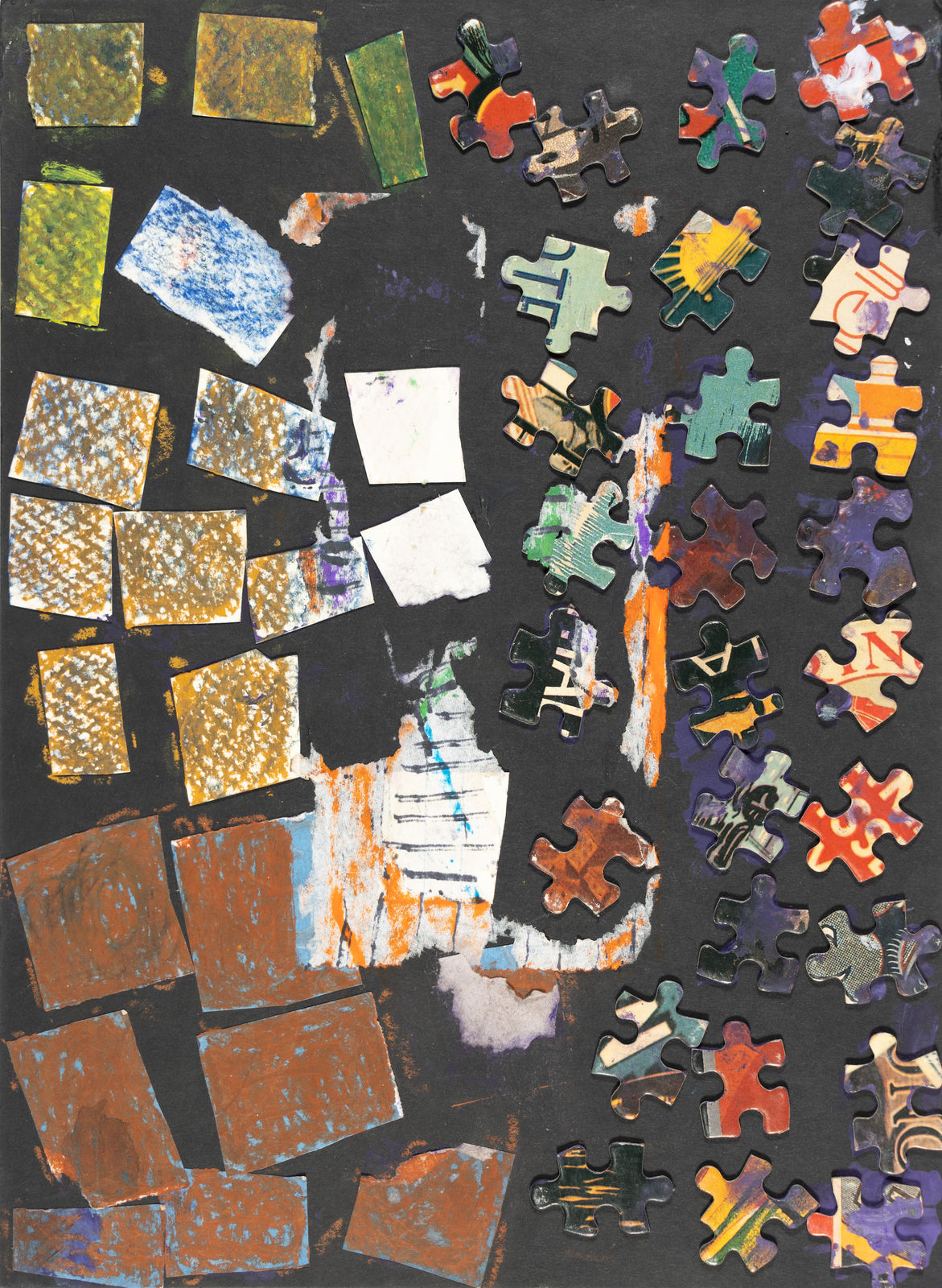 Veronica 'Ronnie' Cuculich, Untitled (Puzzle Collage), n.d.