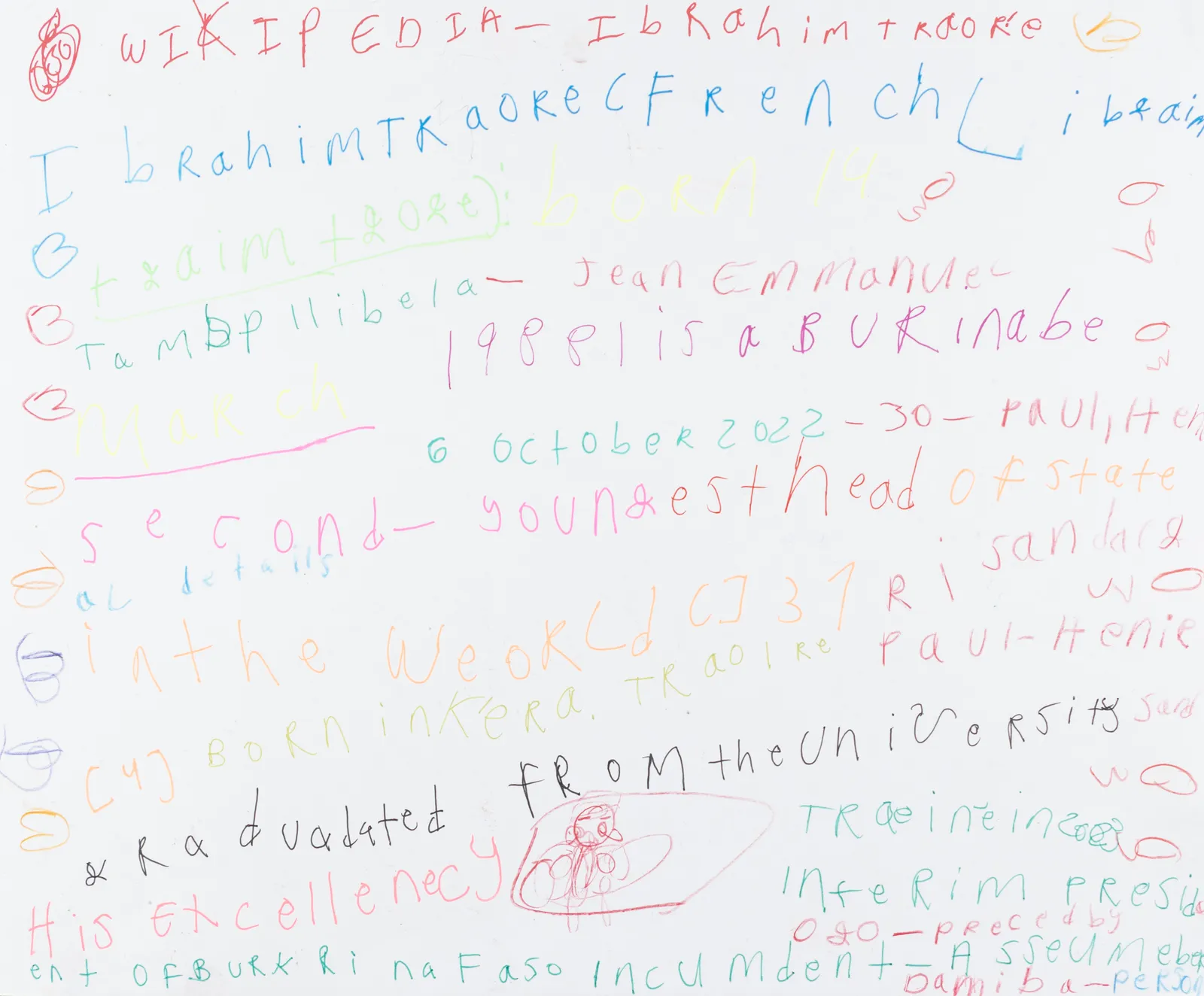 Deaudra Steele, The President of Burkina Faso, 2025