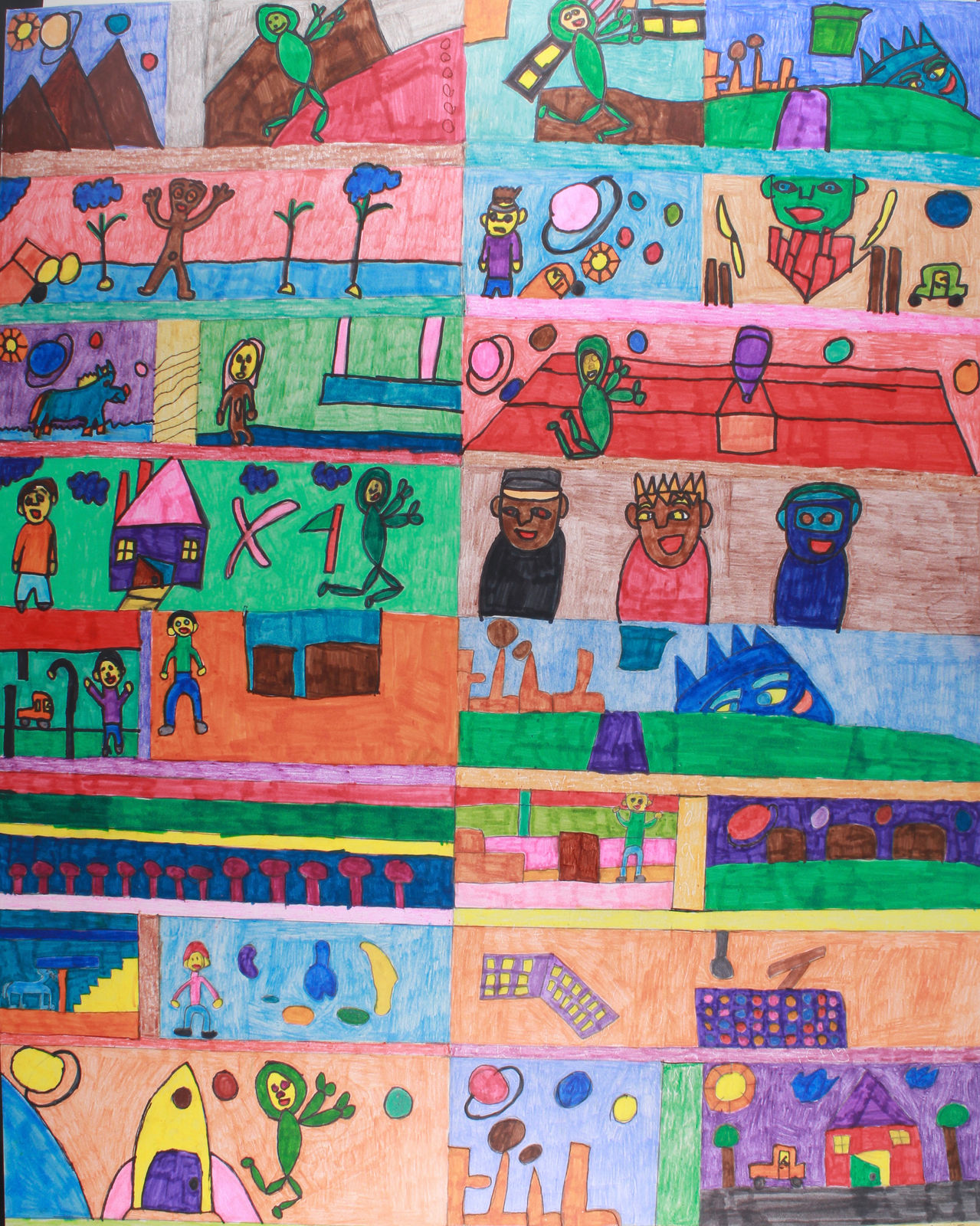 Christina Zion, Aliens in Space, 2015