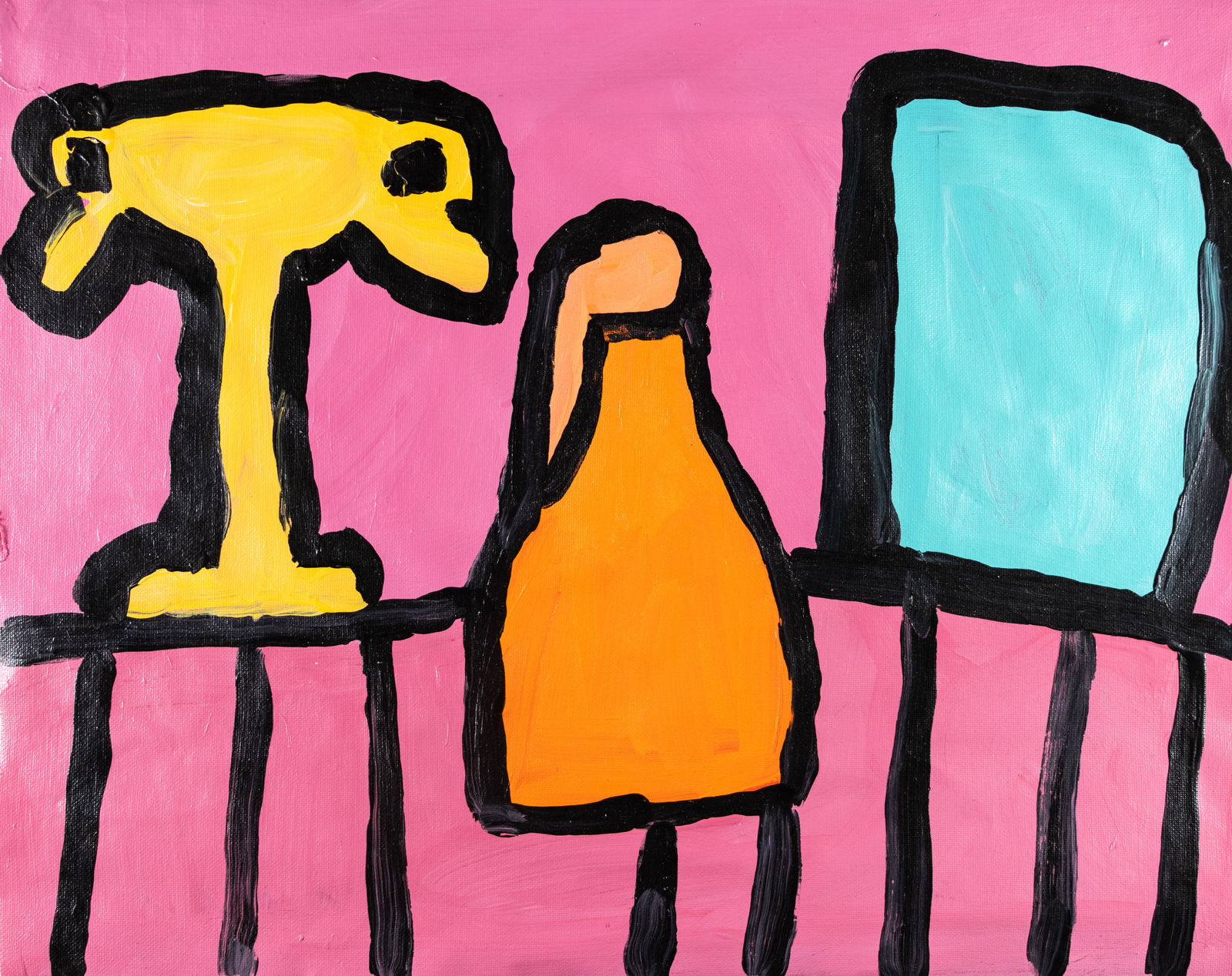 Alex Scott, Vase, Trophy, and the Cup, 2024