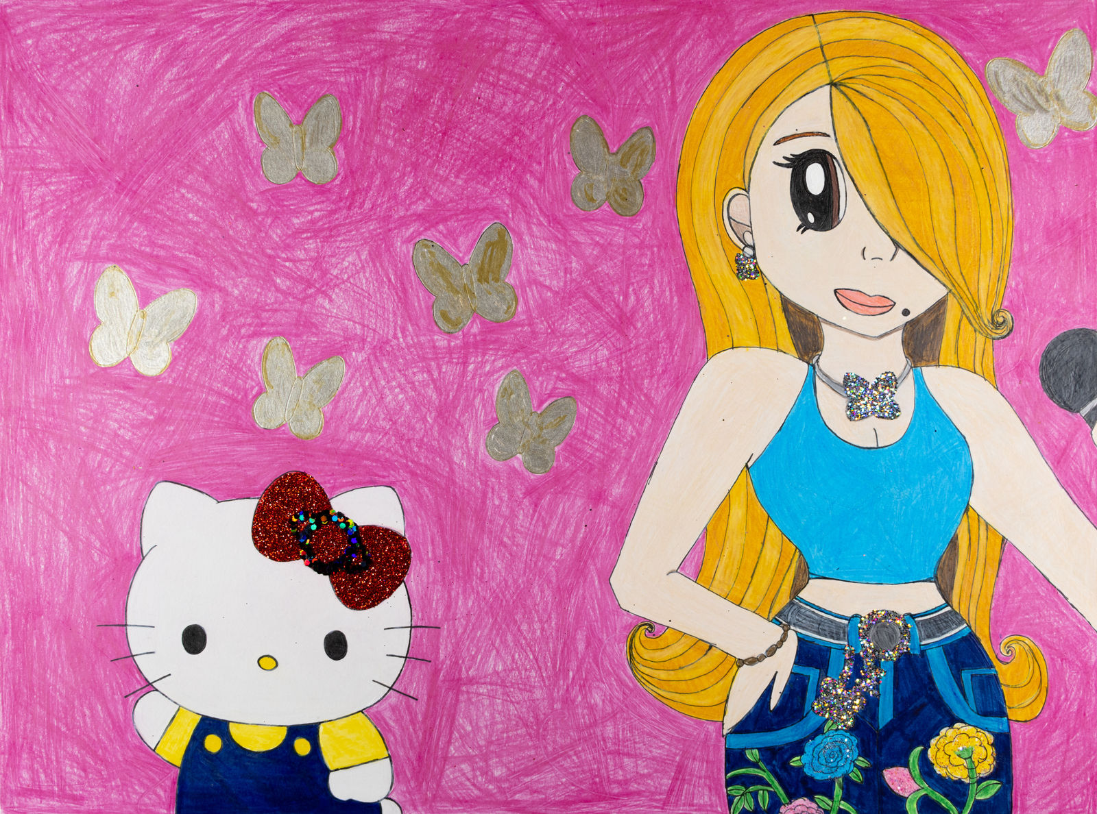 Raina 'Tokyo' Carter, Hello Kitty and Mariah Carey , 2021
