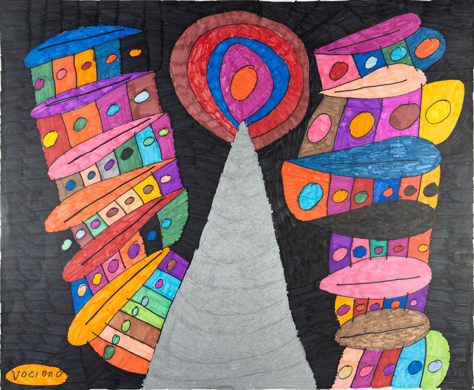 Maria Vanik, Volcano, n.d.