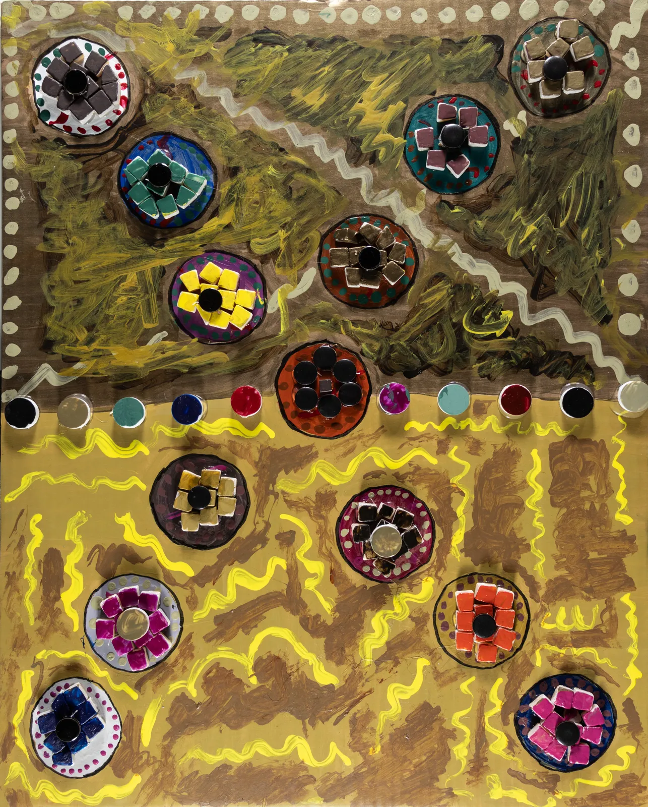 Marcelo Aguilar, Earthquake Mosaic Art, 2025