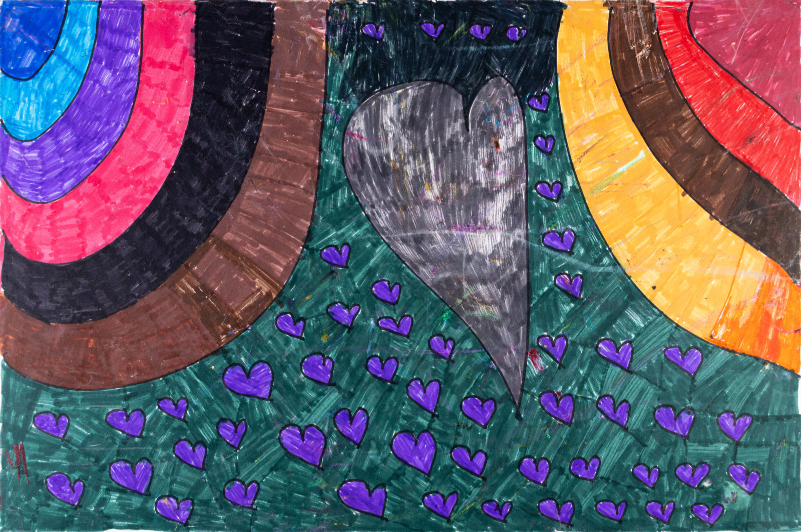 Maria Vanik, Rainbows, The Heart, 2020