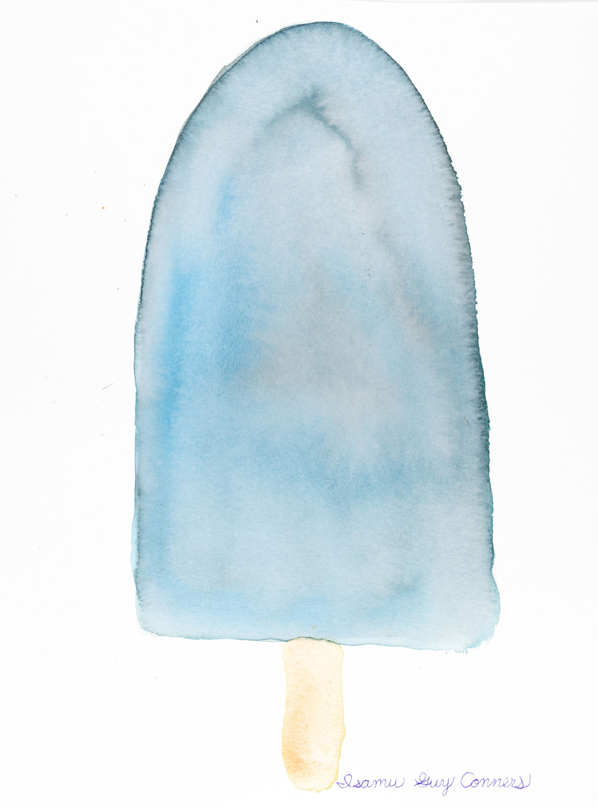 Isamu Guy Conners, Dark Turquoise Popsicle, 2023