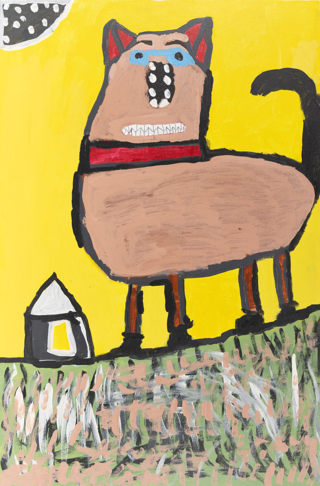 Jean Wilson, Untitled (Dog, Blue Glasses), n.d.