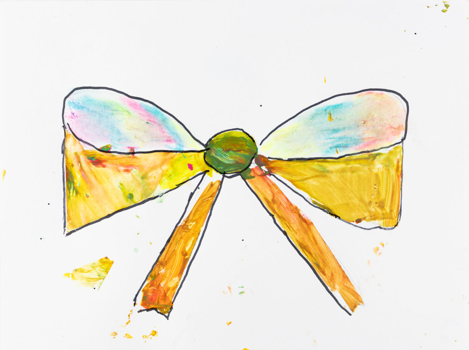 Caroline Chun, Tye Dye Bow, 2023