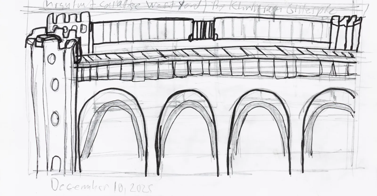 Khristian Gillespie, Convent Castle West Yard, 2025