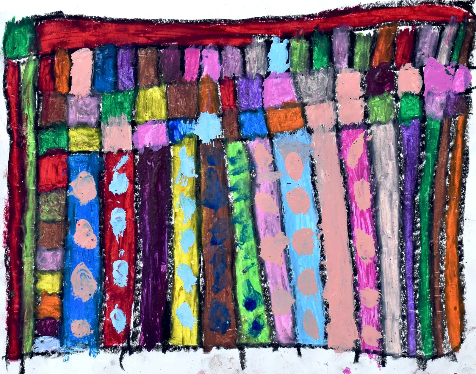 Marcus Imani Kennedy, Colored Rug, 2021