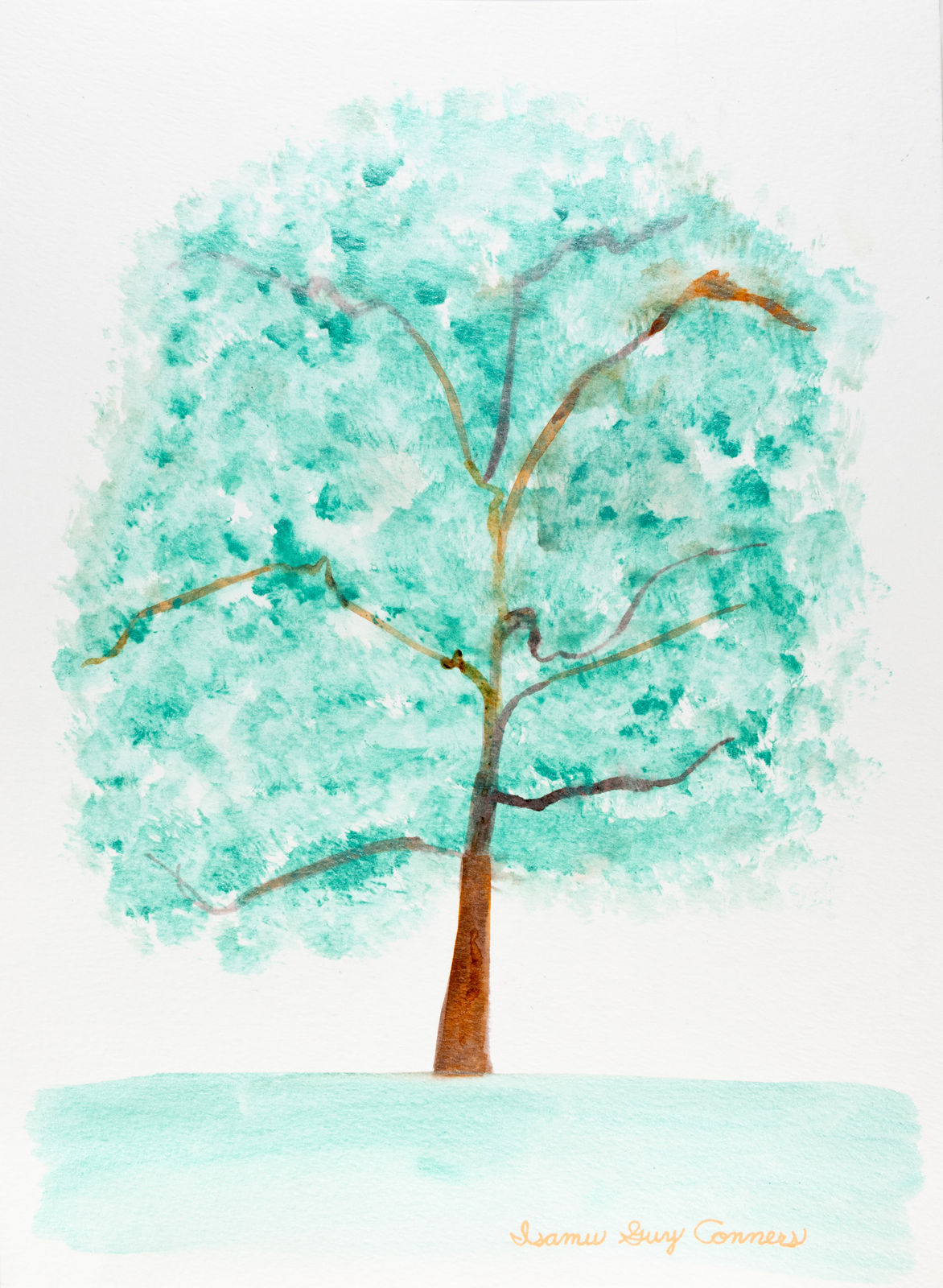 Isamu Guy Conners, Tree, 2020