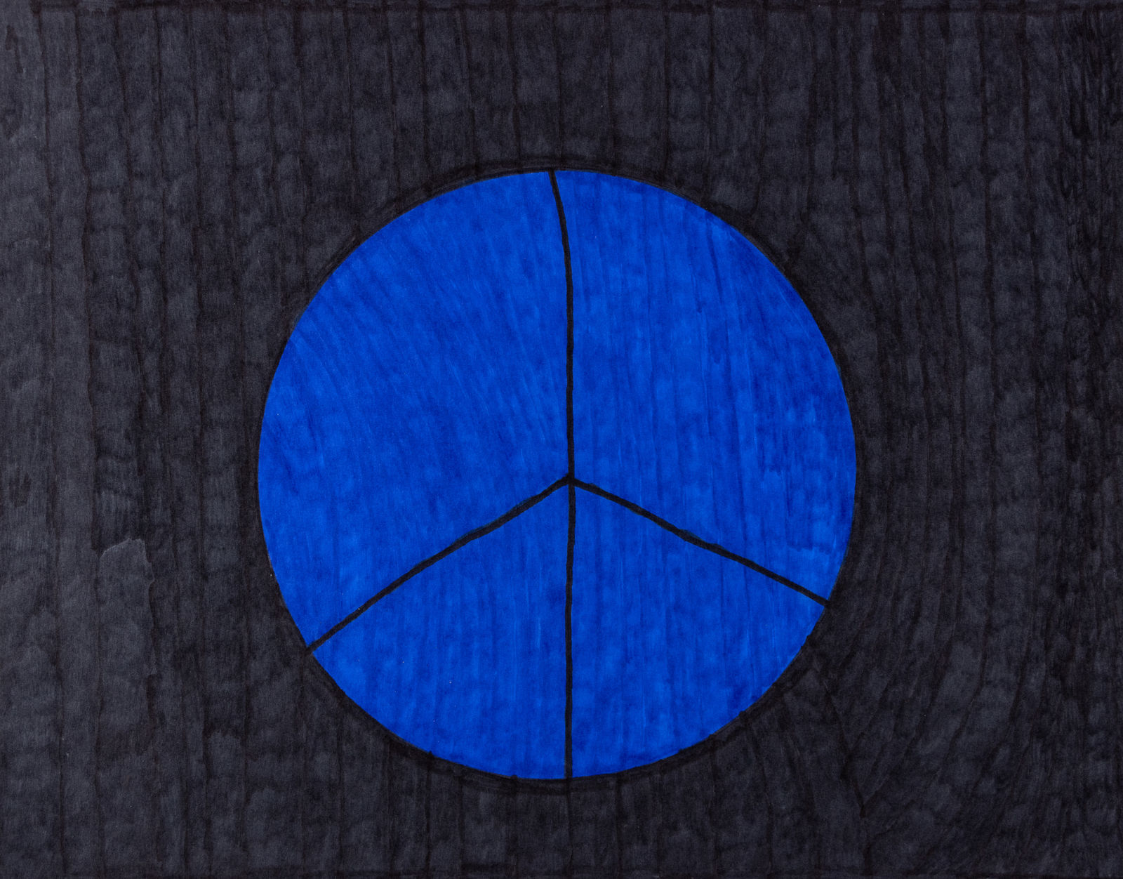 Bill Lilly, Peace Sign , 2022